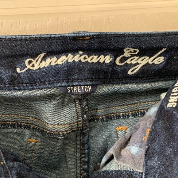 Low rise American Eagle ripped jeggings - Picture 4 of 4